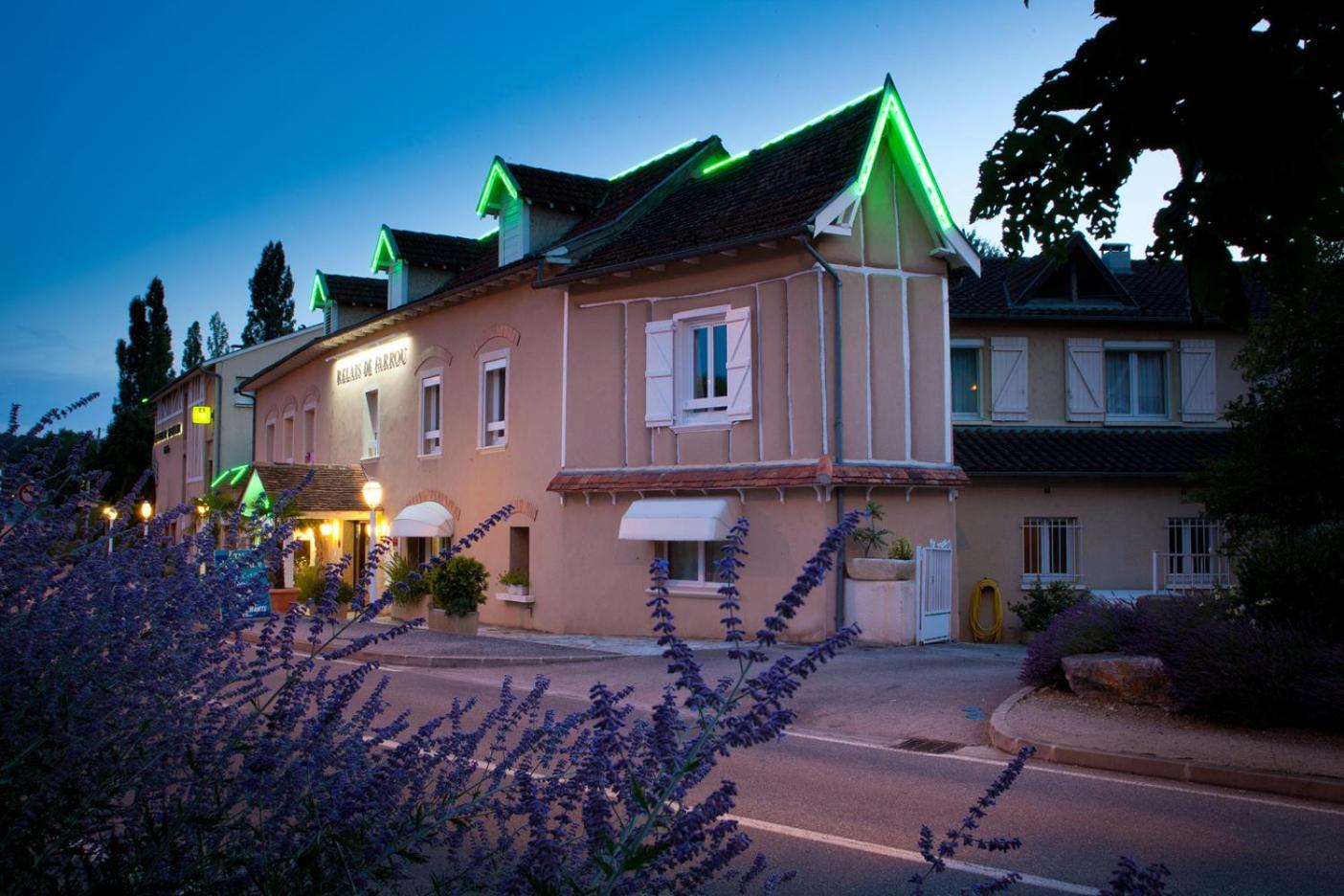 Logis Le Relais De Farrou - Hotel - Restaurant - Spa Villefranche-de-Rouergue Eksteriør bilde